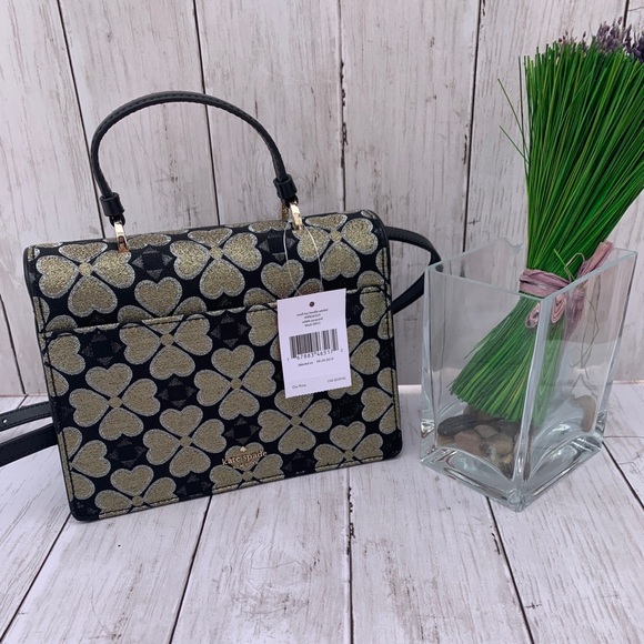 NWT KATE SPADE ODETTE JACQUARD SMALL TOP SATCHEL - Picture 3 of 7